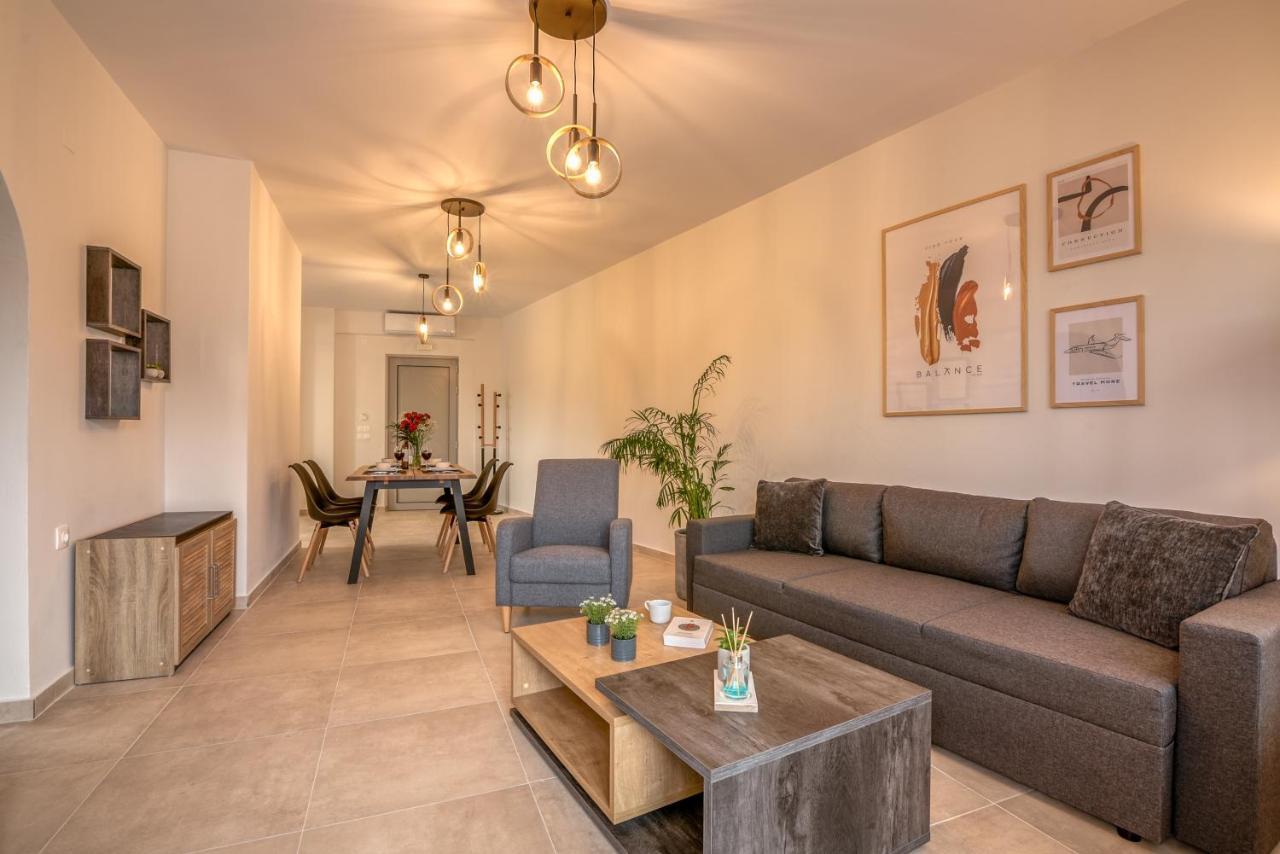 Romanza Kavros Apartment Paralia Kourna Bagian luar foto