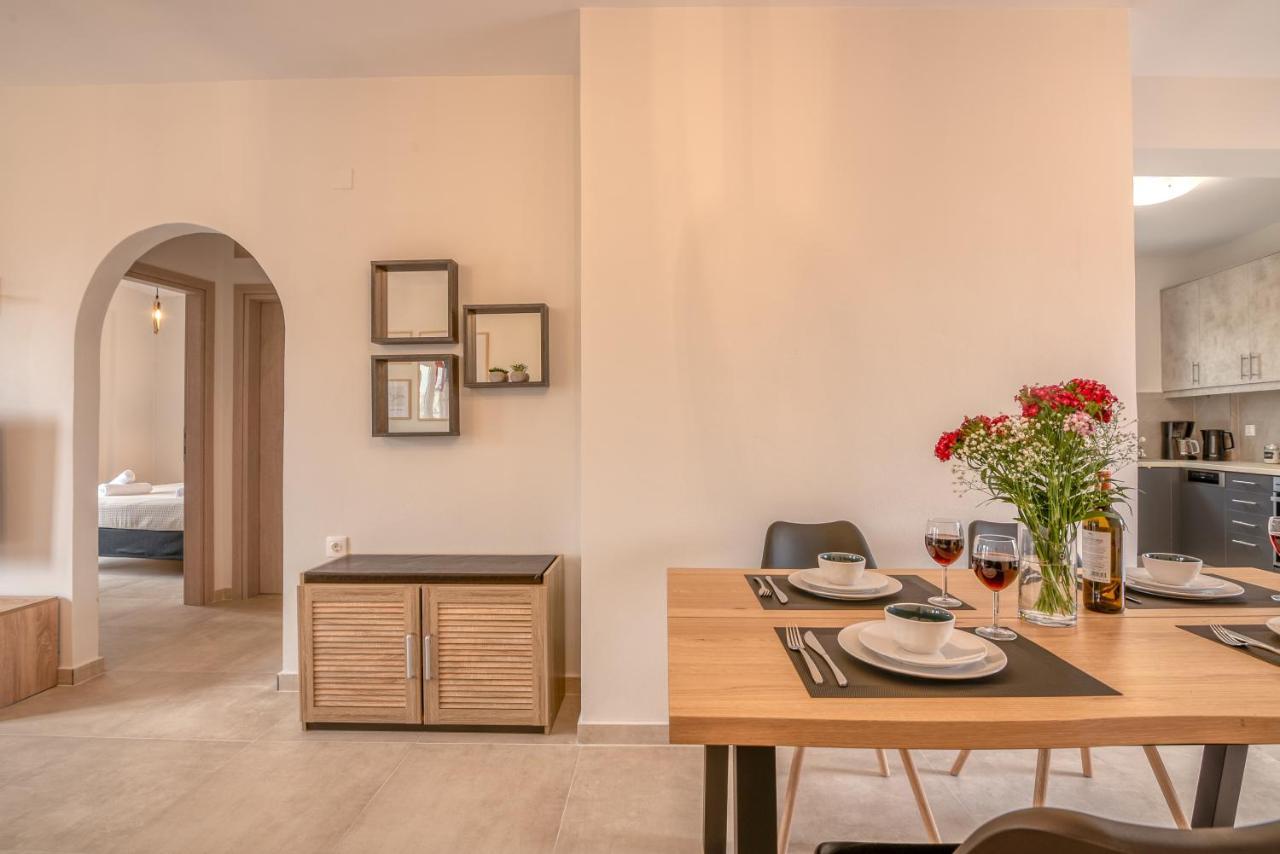 Romanza Kavros Apartment Paralia Kourna Bagian luar foto