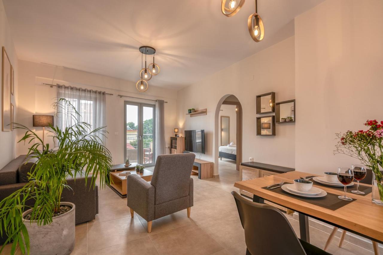 Romanza Kavros Apartment Paralia Kourna Bagian luar foto