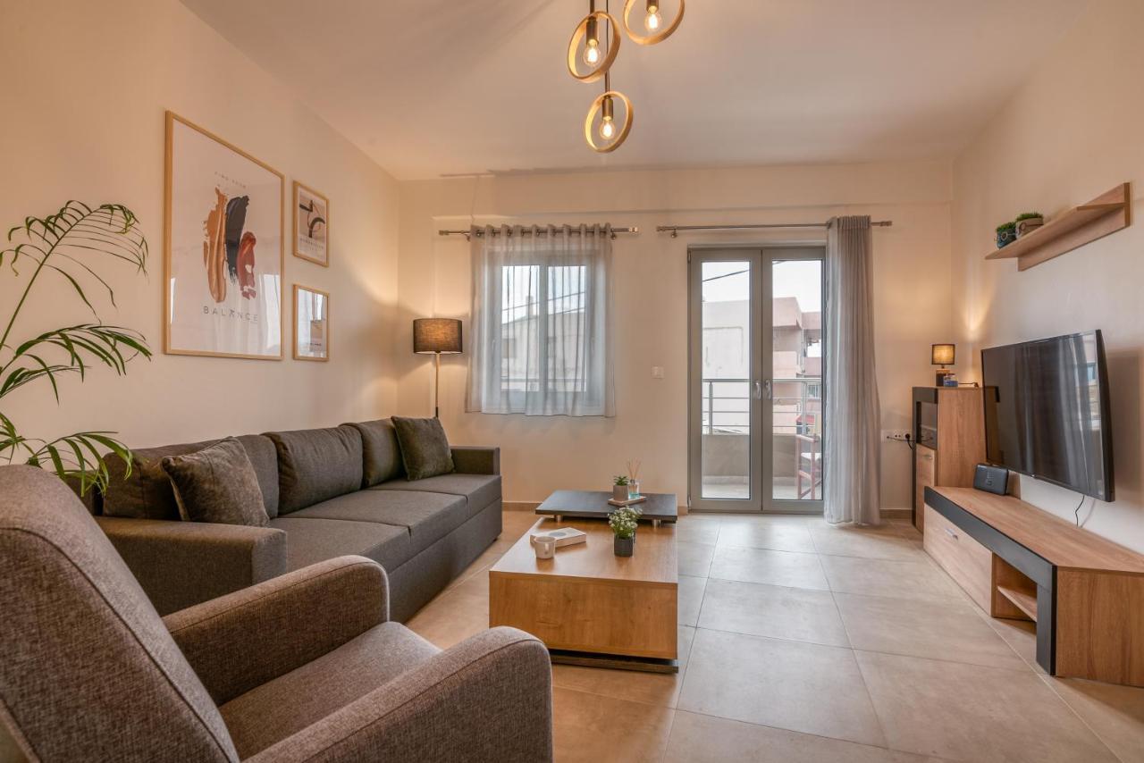 Romanza Kavros Apartment Paralia Kourna Bagian luar foto
